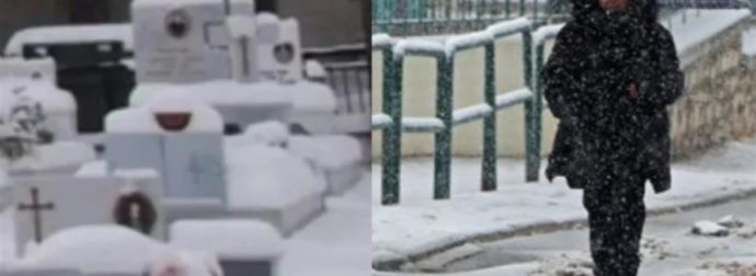 «Χιονίζει αλλά πρέπει να πάω στο Νεκροταφείο, το μνήμα του γιόκα μου είναι παγωμένο και κρυώνει»