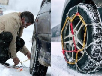 Το κόλπο που θα σας λύσει τα χέρια: Πως θα φορέσετε αλυσίδες για το χιόνι στο αμάξι σας με 9 απλά βήματα