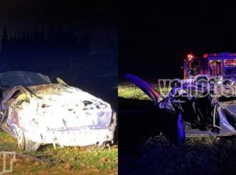Τροχαίο δυστύχημα έξω από τη Βέροια με έναν 20χρονο νεκρό και δυο τραυματίες