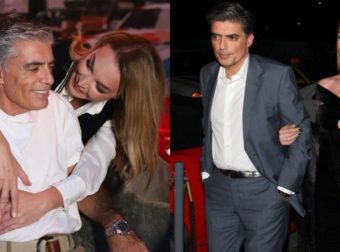 Γόβες που έλαμπαν και μίνι νυφικό: Σπάνιες φωτογραφίες από το γάμο της Στεφανίδου με τον Ευαγγελάτο πριν 18 χρόνια