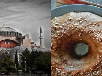 “Μεθυσμένος” χαλβάς της πολίτισσας γιαγιάς με πορτοκάλι και αμύγδαλα