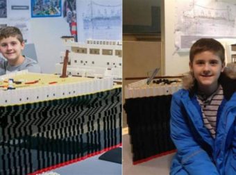 15χρονο παιδί με Αυτισμό έφτιαξε τον Τιτανικό με τουβλάκια Lego