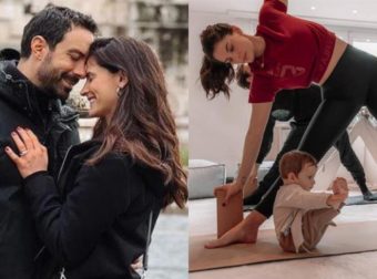 Περήφανη μητέρα η Χριστίνα Μπόμπα: Οι δίδυμες κόρες της κάνουν τα πρώτα τους βήματα