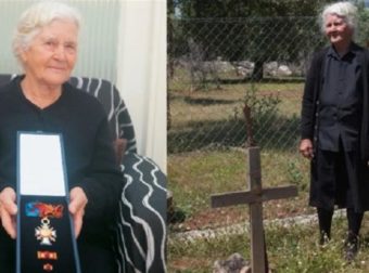 Ερμιόνη Πρίγκου: Η γυναίκα που επί 74 χρόνια φροντίζει τα μνήματα Ελλήνων που «έπεσαν» στο έπος του ’40