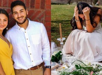 Θpήνος: Ντύθηκε νύφη και πήγε στον τάφο του αρραβωνιαστικού της την ημέρα που είχαν κανονίσει να παντρευτούν