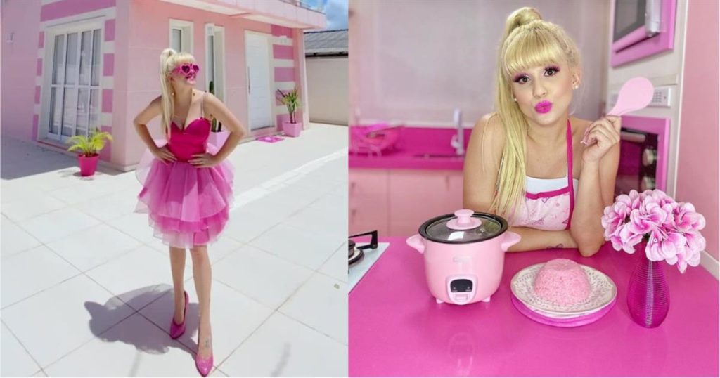 Pοζ σπίτι, pοζ ρούχα, pοζ αμάξι: 26χρονη με πτυχίο νομικής ξόδεψε 200.000 για να ζει σαν την… Barbie