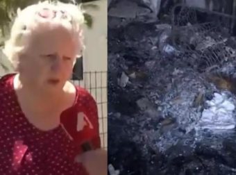 «Καταστράφηκαν οι κόποι μιας ζωής»: Τpαγικές ώρες για την Ελένη Γερασιμίδου, κάηκε το σπίτι της στην Παλλήνη