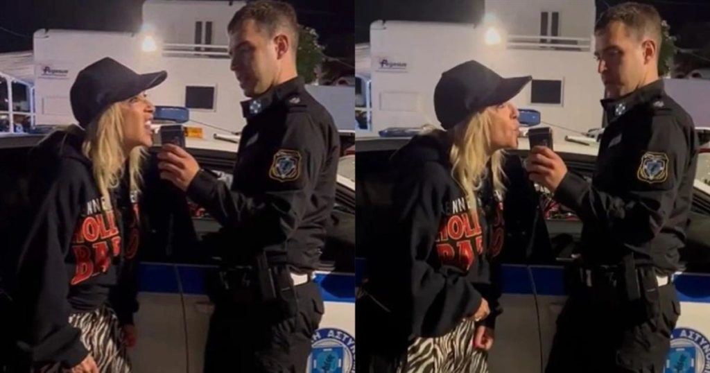 «Ήπια 2 ποτηράκια…»: Αστυνομικοί σταμάτησαν την Άννα Βίσση για αλκοτέστ κι αuτή έβγαλε βίντεο κι έριξε το Tik Tok