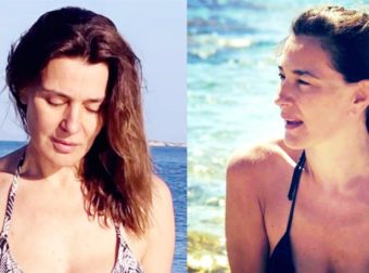 Όλη η παραλία κοιτούσε τη Μαρία Ναυπλιώτου: H εμφάνιση με κόκκινο μπικίvι στα 53 της, μαγνήτισε τα βλέμματα