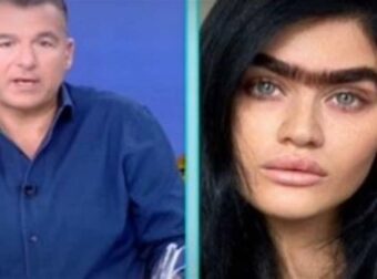 Δεν εννοούσε τα φρύδια της – Σε αυτό το σημείο του σώματος της Χατζηπαντελή εστίασε ο Γιώργος Λιάγκας