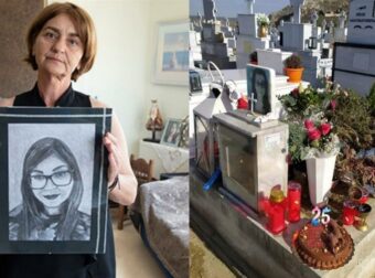 Συντετριμμένη η Κούλα Αρμουτίδου: «Φθάνουμε στο νεκροταφείο, νεκρική σιγή… Ελενίτσα μου ακούς; Πονάει η μαμά»
