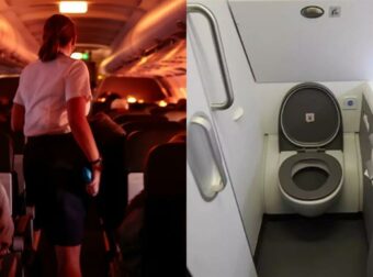 «Δεν ήξερα ότι ήμουν έγκυος»: Γυναίκα σε πτήση ένιωσε πόσο στο στομάχι και γέννησε στη τουαλέτα του αεροπλάνου