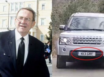 Μαθεύτηκε μετά τον θανατό του: Γιατί ο βασιλιάς Κωνσταντίνος έγραφε K13 GRE στο αυτοκίνητό του και τι σημαίνει