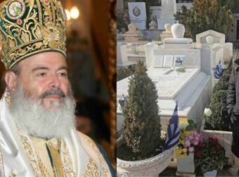 Δεν έλειψε ούτε μία μέρα: Αυτή η γυναίκα φροντίζει τον τάφο του Αρχιεπισκόπου Χριστόδουλου, εδώ και 15 χρόνια