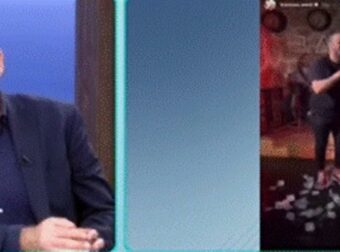 «Ένα δράμα…» – Η αντίδραση του Λιάγκα όταν ο Trannos ”έλουσε” με 20ρικα τραγουδιστή στην πίστα