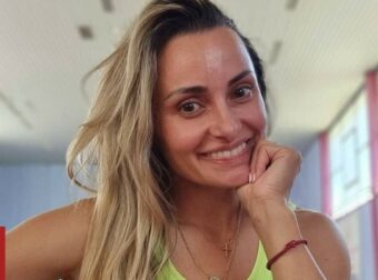 Βασιλική Μιλλούση: Πρωινή γuμναστική με τη Λένια