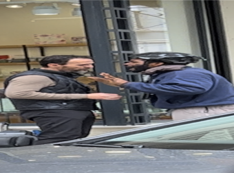 Αποκλειστικό βίντεο – Ο Νταμπίζας σε τσαμπουκά στη μέση του δρόμου