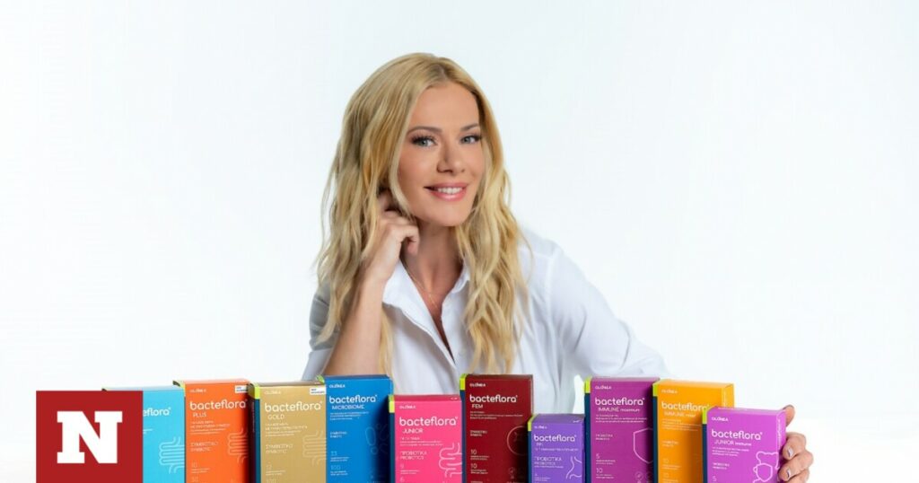 Η Ζέτα Μακρυπούλια βρήκε το δικό της BACTEFLORA!