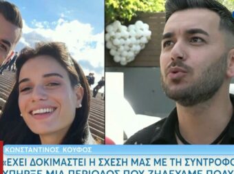 Κωνσταντίνος Κουφός: «Με έχουν φλερτάρει μπροστά στη σύντροφό μου, ενώ ήταν έγκυος»