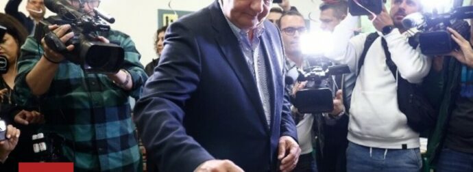 Εκλογές 2023: Ψήφισε στη Θεσσαλονίκη ο Κώστας Καραμανλής