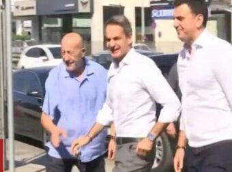 Εκτάκτως ο Κυριάκος Μητσοτάκης στο υπουργείο Κλιματικής Αλλαγής