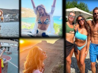 Πού βρήκε ο καύσωνας «Κλέων» τους celebs (photos)