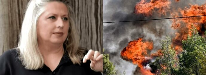 Δυσάρεστα νέα για τη Σάντρα Βουτσά: «Είναι άγριο να μαζεύεις βαλίτσες, να μην ξέρεις αν θα γυρίσεις» – Μάχη με φωτιά στη Σαρωνίδα