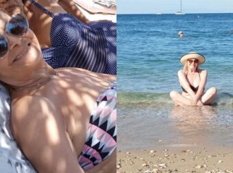 «Έτριβαν» τα μάτια τους: Έτσι είναι το κορμί της Νέλλης Γκίνη στα 73 της με μπικίνι και χωρίς ίχνος ρετούς