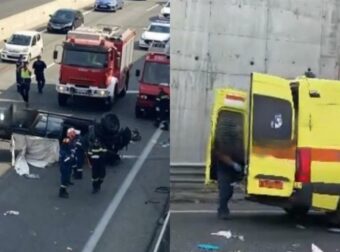 ”Πάγωσαν” οι διασώστες: Σοκαριστικό δυστύχημα στην εθνική οδό – Νεκρή μία γυναίκα, είχε μαρτυρικό θάνατο