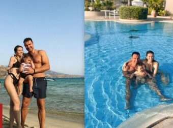 Σιαμπάνη-Σταθοκωστόπουλος: Το καλοκαίρι με τον γιο τους μέσα από φώτο