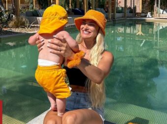 Ιωάννα Τούνη: Νέα στιγμιότυπα με τον 9 μηνών γιο της