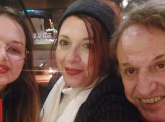 Η selfie της Ελένης Ράντου και του Βασίλη Παπακωνσταντίνου  με την κόρη τους στην Ολλανδία