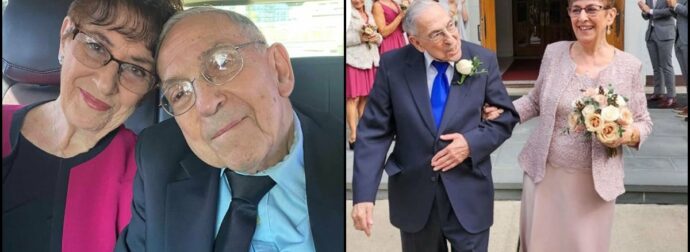Τελικά το πήρε το κορίτσι: 92χρονος περιζήτητος εργένης παντρεύτηκε την 83χρονη αγαπημένη του και τους καμάρωσε όλη η πόλη