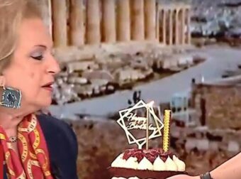 Ματίνα Παγώνη: Έκπληξη για τα γενέθλιά της με τούρτα στο στούντιο