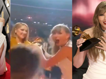 Taylor Swift – Καρέ καρέ η στιγμή που προκάλεσε αντιδράσεις – Aγνόησε την Celine Dion επάνω στη σκηνή