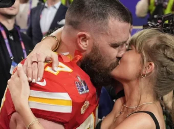 Στη δημοσιότητα όσα έλεγαν Τράβις Κέλσι και Τέιλορ Σουίφτ ενώ φιλιούνταν μετά το Super Bowl