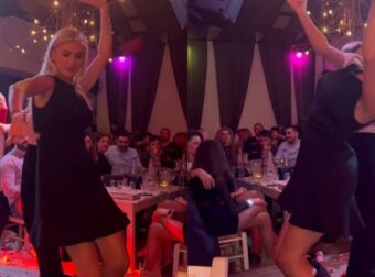 Χόρεψε για τα μάτια του Στέλιου Χανταμπάκη: Σείστηκε το νυχτερινό κέντρο από το τσιφτετέλι της Όλγας Πηλιάκη