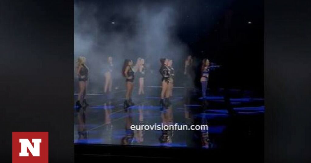Eurovision: Ένα απίστευτο ατύχημα για μια χορεύτρια – Της έπεσαν… τα μαλλιά