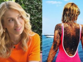Μαθήματα στιλ στην παραλία: Η Μαρία Ηλιάκη με μαγιό και χωρίς ρετούς  αναδεικνύει την φυσική ομορφιά & σιλουέτα της