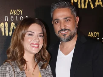 Λασκαράκη – Σουλτάτος: «Κάνοντας τα μοντέλα» – Ποζάρουν στον φακό των παιδιών τους
